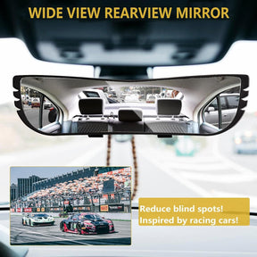 Wide Angle Rearview Mirror.