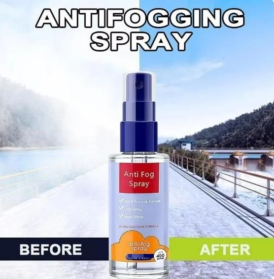 Anti-Fog & Glass Strengthning Spray