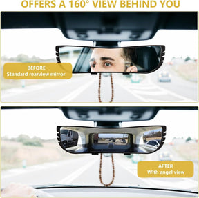 Wide Angle Rearview Mirror.